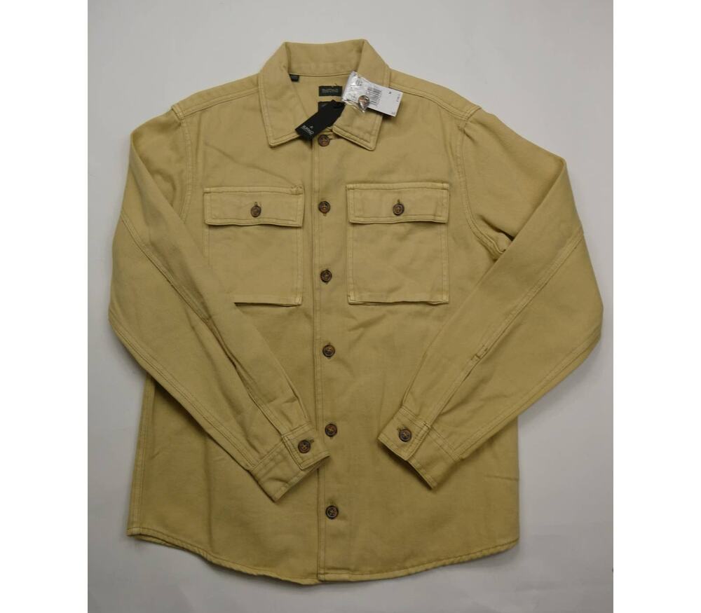 BUFFALO DAVID BITTON heavy workwear shirt, medium, NWT, $109